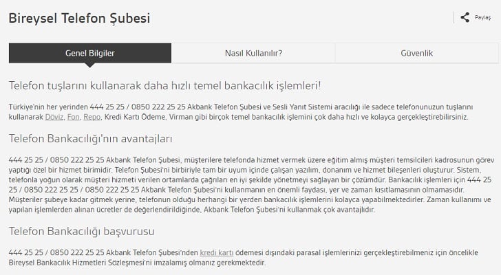 Akbank Müşteri Temsilcisine Direk Nasıl Bağlanılır