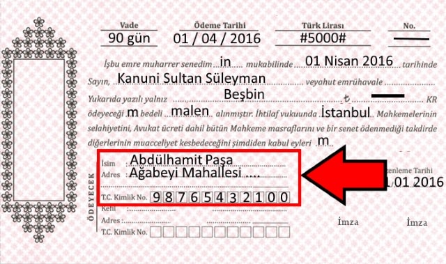 Senet Doldurma Adım 11