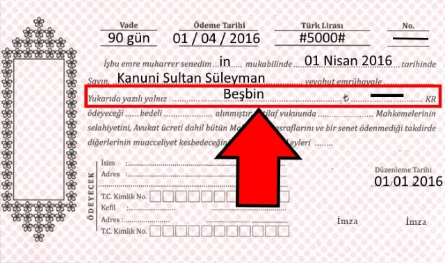 Senet Doldurma Adım 8
