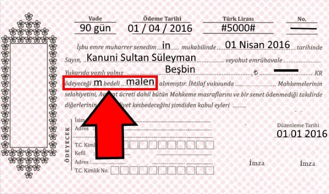 Senet Doldurma Adım 9